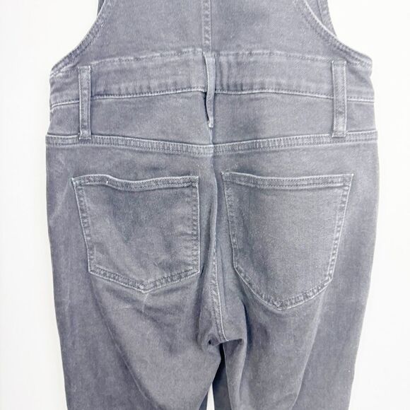 MADEWELL | Black Denim Jean Overalls Full Length Skinny Cut Women’s Size Small - Picture 12 of 14